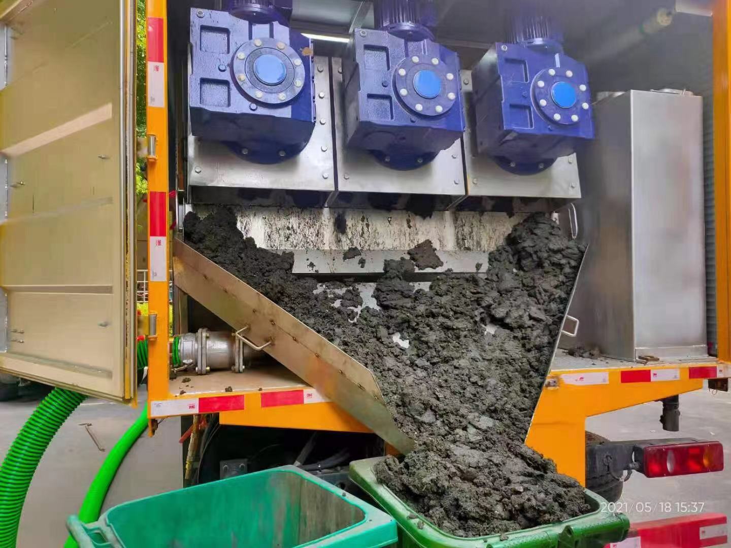 左云化粪池清掏城市维护站-泥浆净化干湿分离处理